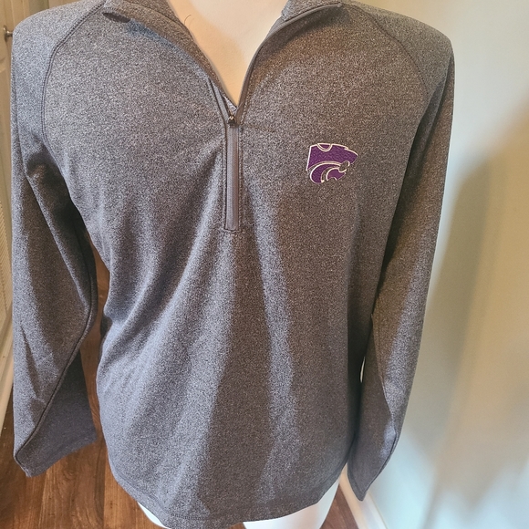 NWT Ouray Kansas State Wildcats Zip-up Pullover
